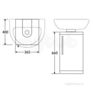 Ideal Standard Packs -  Ideal Standard Create Basin Plus Wc With Oak Furniture