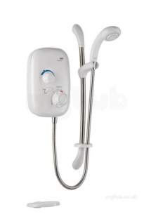 Mira Showers -  Mira Event Xs Manual Power Shower Wh/cp