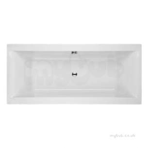 Twyfords Acrylic Baths -  Indulgence 1700x750 Bath No Tap Id8500wh