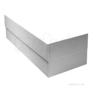 Twyfords Acrylic Baths -  Indulgence 1800 Front Bath Panel Id7121wh