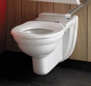 Armitage Shanks Commercial Sanitaryware -  Armitage Shanks Ventura S0115 Wall-hung Bowl And Spacer White S011501