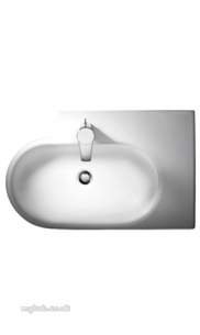 Ideal Standard Sottini Ware -  Ideal Standard Lagaro Basin 75x48 White Right Hand Offset 1th J441101
