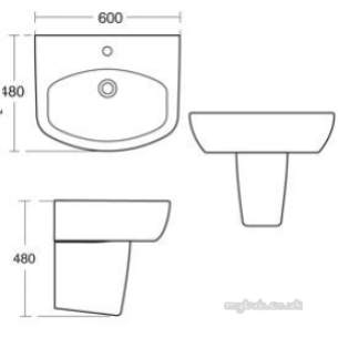 Ideal Standard Sottini Ware -  Ideal Standard Celano Semiped White J452801