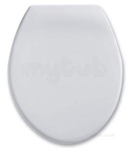 Twyford Mid Market Ware -  Option Seat And Cover Stainless Steel Hinge Ot7815wh