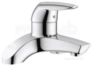 Grohe Tec Brassware -  Grohe 25101 Eurodisc Deck Mtd Bath Flr Cp 25101000