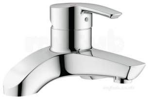 Grohe Tec Brassware -  Grohe 25100 Eurostyl Deck Mtd Bath Flr Cp 25100000