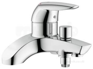 Grohe Tec Brassware -  Grohe 25108 Eurodisc Deck Mtd Bsm Cp 25108000