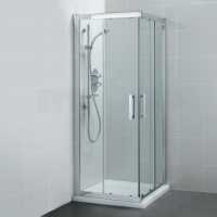 Ideal Standard Synergy Shower Enclosures -  Ideal Standard Synergy L6281 Corner Entry Enc 900mm Sil Clear