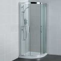 Ideal Standard Synergy Shower Enclosures -  Ideal Standard Synergy L6283 Quadrant 800mm Silver Clear L6283eo