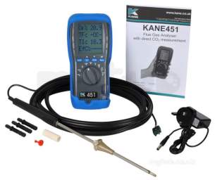 Kane International Combustion Test Equipment -  451 Commercial Boiler Analyser C/w No Kane451 No