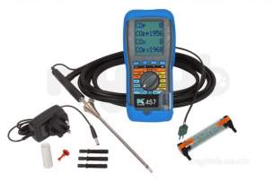 Kane International Combustion Test Equipment -  Kane 457 Flue Gas And Ambient Air Analyser Kane457