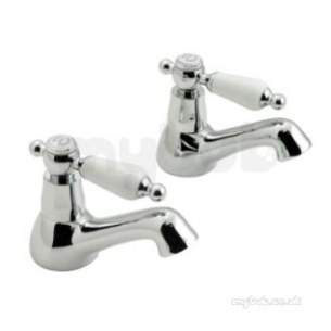 Vado Brassware -  Basin Pillar Taps Deck Mount-antique Gold Ken-106/cd-a/g