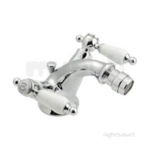 Vado Brassware -  Mono Bidet Mixer Deck Mounted With Ken-110/cd-a/g