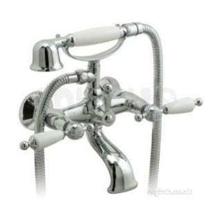 Vado Brassware -  Exposed Bath Shower Mixer Wall Mounted Plus Ken-120/cd-a/g