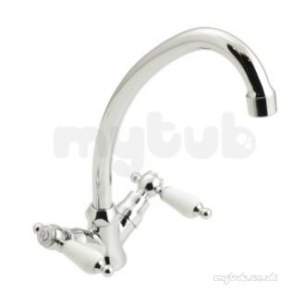 Vado Brassware -  Kensington Mono Sink Mixer Deck Mounted Plus