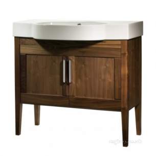 Roper Rhodes Furniture -  Karma 900 Floor Unit With Doors-walnut