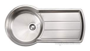 Rangemaster Sinks -  Leisure Keyhole 1 0b Sink/accs Pack Bs