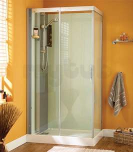 Saniflo Shower Cubicles -  Moonlight 900mm Shower Cubicle Ca117a12gb