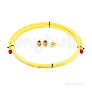 Tracpipe Flexible Gas Piping Kits -  Tracpipe 15 Meter Length Of Dn22 With Fittings And Tape