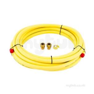 Tracpipe Flexible Gas Piping Kits -  Tracpipe 5 Meter Length Of Dn28 With Fittings And Tape
