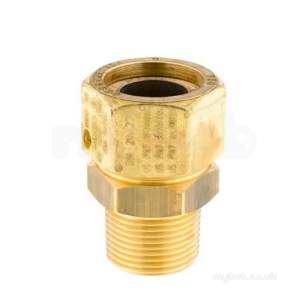 Tracpipe Flexible Gas Piping -  Tracpipe Male Bsp Adaptor 22 X 3/4