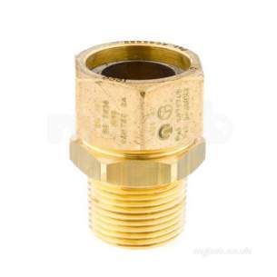 Tracpipe Flexible Gas Piping -  Tracpipe Male Bsp Adaptor 28 X 1