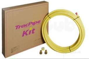 Tracpipe Flexible Gas Piping Kits -  Tracpipe 5 Meter Length Of Dn22 With Fittings And Tape