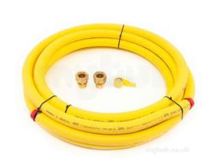 Tracpipe Flexible Gas Piping Kits -  Tracpipe 5 Meter Length Of Dn32 With Fittings And Tape