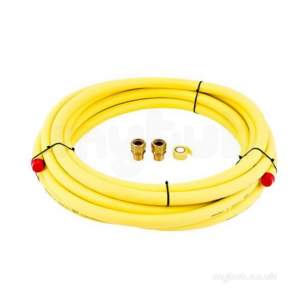 Tracpipe Flexible Gas Piping Kits -  Tracpipe 5 Meter Length Of Dn28 With Fittings And Tape