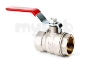 Zilmet Expansion Vessels -  Inta Lever Handle Ball Vve 21/2 Red Lev Lbv3358250r