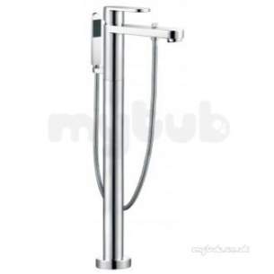 Vado Brassware -  Bath/shower Mixer Plus Shower Kit Sgle Lever Floor Mtd