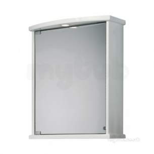Roper Rhodes Cabinets -  Lunar Lun555w Bathroom Cabinet White