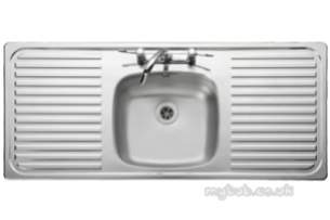 Rangemaster Sinks -  Linear Lr116052/nc 1160 X 508 Sbdd Ss