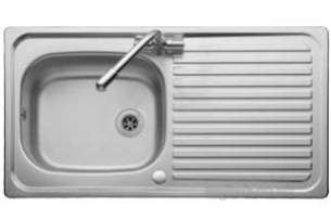 Rangemaster Sinks -  Linear 1.0b Two Tap Holes Rev Nc And Ad2 Tap Centre