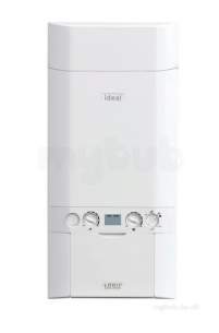 Ideal Logic He Combi Boilers -  Ideal 206326 White Logic 33 Kw Heat Output Combi Boiler