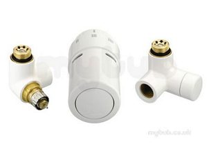 Danfoss Randall Ras C and Ras D Trvs -  Danfoss 013g400800 White Ra-urx Control Set With Left Handed Mounted Sensor