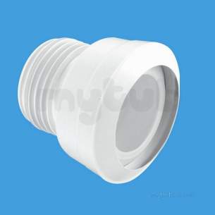 Mcalpine Macfit Wc Connectors -  4 Inch /110mm X 31/2 Inch /90mm Outlet Straight