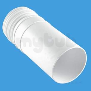 Mcalpine Macfit Wc Connectors -  4 Inch /110mm O/let Str Macfit Extension Pce
