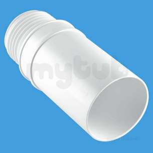 Mcalpine Macfit Wc Connectors -  3 1/2 Inch /90mm O/let Macfit Extension Pce