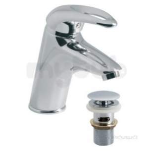 Vado Brassware -  Mono Basin Mixer Single Lever Deck Mnted Mag-100/cc-c/p