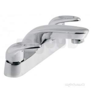 Vado Brassware -  Vado 2 Hole Bath Filler Deck Mounted Mag-137-c/p