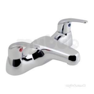 Vado Brassware -  Vado 2 Bath Filler Deck Mounted Mat-137-c/p