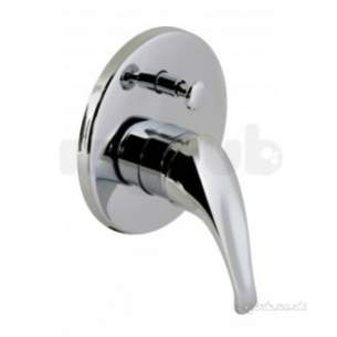 Vado Brassware -  Matrix Concealed Shower Valve Plus Diverter
