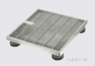 Harmer Roof Outlets -  Channel Drain Access Cover Galvanised