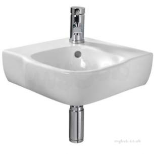 Twyford Moda Sanitaryware -  Moda 500 Corner Washbasin 1 Tap Md4191wh