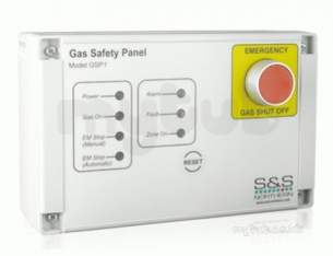 Gas Interlock Systems And Accessories -  Merlin Gsp1 1 Zone Gas Detection Panel