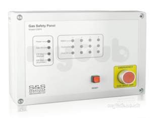 Gas Interlock Systems And Accessories -  Merlin Gsp4 4 Zone Gas Detection Panel