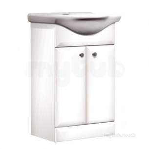 Roper Rhodes Furniture -  Mirage Mrb5w 500 Base Unit-white