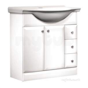 Roper Rhodes Furniture -  Mirage Mrb8w 800 Base Unit-white
