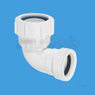 Mcalpine Metalic Traps and Waste -  Multifit Bend 32mm Pf X 1.25 Inch M/fit Ms4
